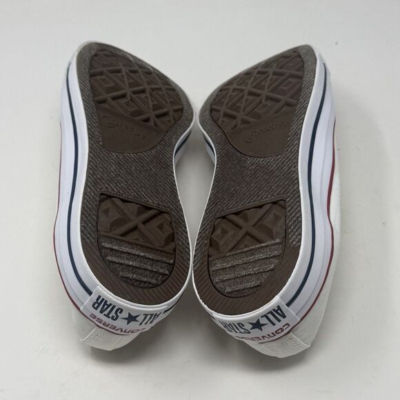 Converse All Star Chuck Taylor Sneakers Mens 12 White Canvas Low Top Shoes - Picture 16 of 16